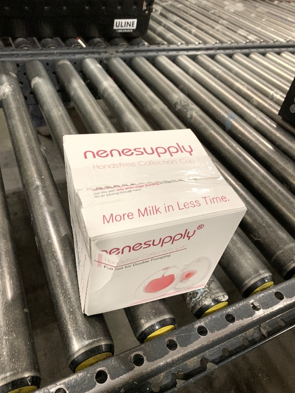 Photo 1 of Nenesupply Handsfree Wearable Breast Milk Collection Cups Compatible with Spectra S1 S2 Baby Buddha Momcozy V1 Lansinoh Pumps 24mm Silicone Flanges Replacement for Spectra Pump Parts 19mm 21mm inserts