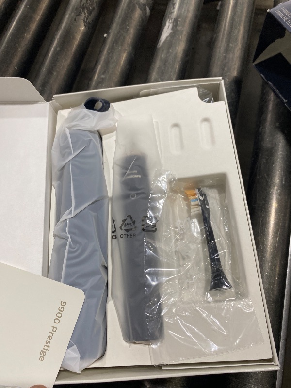 Photo 1 of Philips Sonicare DiamondClean 9900 Prestige Electric Toothbrush - with SenseIQ Technology and Advanced AI App, 5 Brushing Modes, 3 Intensity Levels, Charging Travel Case,Midnight Blue, Model HX9990/12