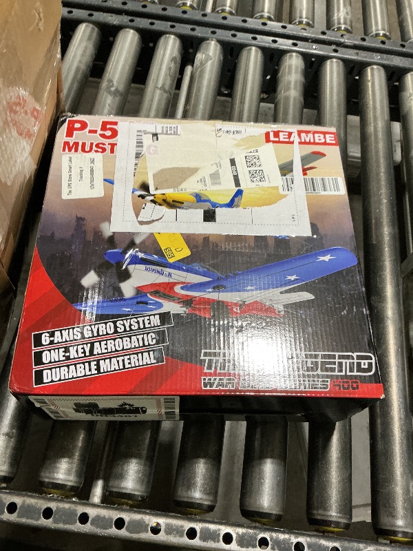 Photo 1 of NON-FUNCTIONAL, PARTS ONLY------------------------------------LEAMBE 4 Channel RC Plane, Ready to Fly Aerobatic Aircraft, Easy Control for Beginners, P51 Mustang RC Airplane Best Gift for Adults