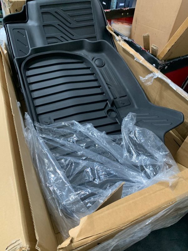 Photo 1 of 3W Tesla Model Y Juniper Floor Mats(not for Standard), Metal Pedal, Carpets Double Layer, 2025 2026 Model Y Accessories, TPE All Weather Waterproof Custom Fit Liners, Vigormold™