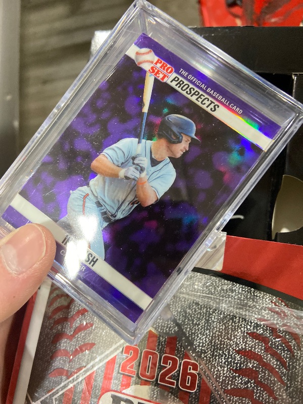 Photo 1 of 2026 Leaf Pro Set Metal Baseball Hobby Trading Card Box (5 Autographs Per Box)
