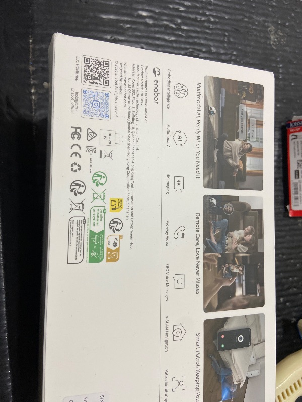Photo 1 of Enabot EBO Max AI Robot Camera: 4K FamilyBot Mobile Home Companion