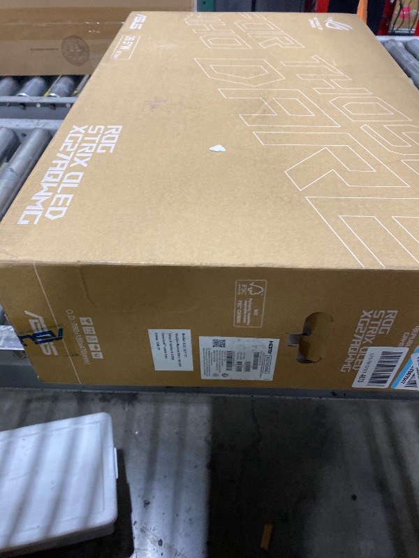 Photo 1 of ASUS Rog Strix 27" 1440P Gaming Monitor (XG27AQWMG), QHD, TrueBlack Glossy Tandem OLED, 280Hz, 0.03ms, Neo Proximity Sensor, DisplayHDR True Black 500, 99% DCI-P3, DisplayWidget, 3yr Warranty