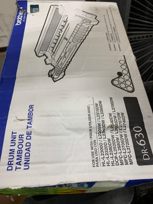 Photo 1 of Brother Genuine-Drum DR630, Page Yields Approximately 12,000 Pages , Black
