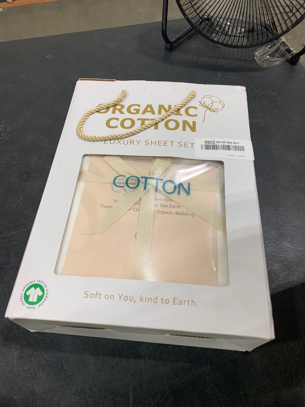 Photo 1 of SONORO KATE 100% Organic Cotton Sheets Set - 1000 High Thread Count, GOTS Certified Long Staple Cotton Bed Sheets, Soft, Breathable 5-Star Hotel Sheets, 16" Deep Pockets - 4 PC (White,Queen)