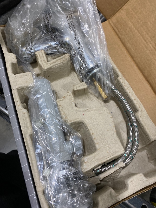 Photo 1 of hansgrohe Focus Modern Upgrade Easy Clean 1-Handle 1 7-inch Tall Bathroom Sink Faucet in Chrome, 04371000