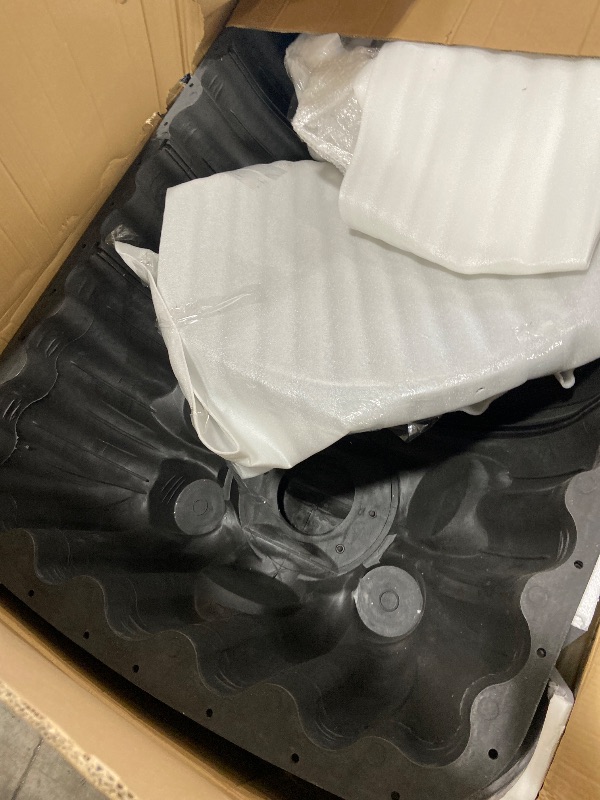 Photo 1 of BreezeHug 264 Gallon Large Underground Septic Tank Kit 68x39x36in Plastic Septic Tanks System Rectangular Settling Tank with Riser and Manhole Cover Anti-Corrosion PP Settling Tanks for 3-5 People