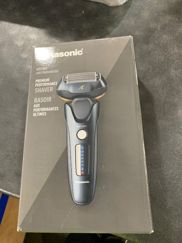 Photo 1 of Panasonic Arc5 Electric Razor for Men with Pop-Up Trimmer, Wet/Dry 5-Blade Shaver, Mens Electric Razors for Shaving Face with Intelligent Shave Sensor and 16D Pivoting Head, ES-LV67-K (Black)