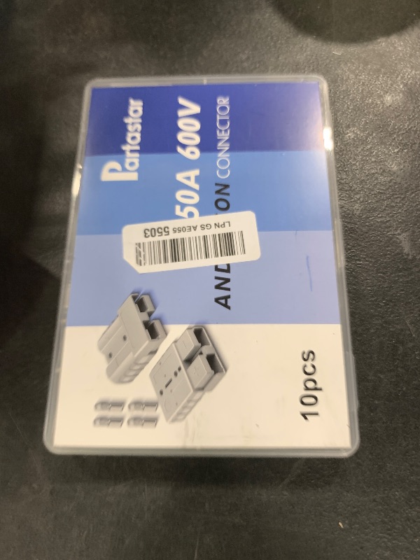 Photo 1 of Partastar SB50 50A Anderson Gray 7AWG 1.64FT Cable for RV Lithium 2Pack