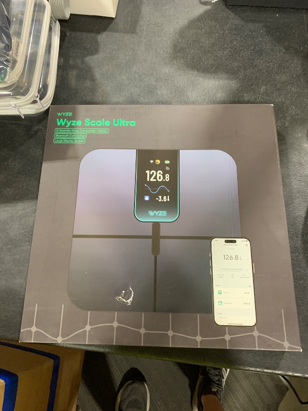 Photo 1 of Wyze Scale Ultra Smart Scale for Body Weight, BMI & Muscle Mass