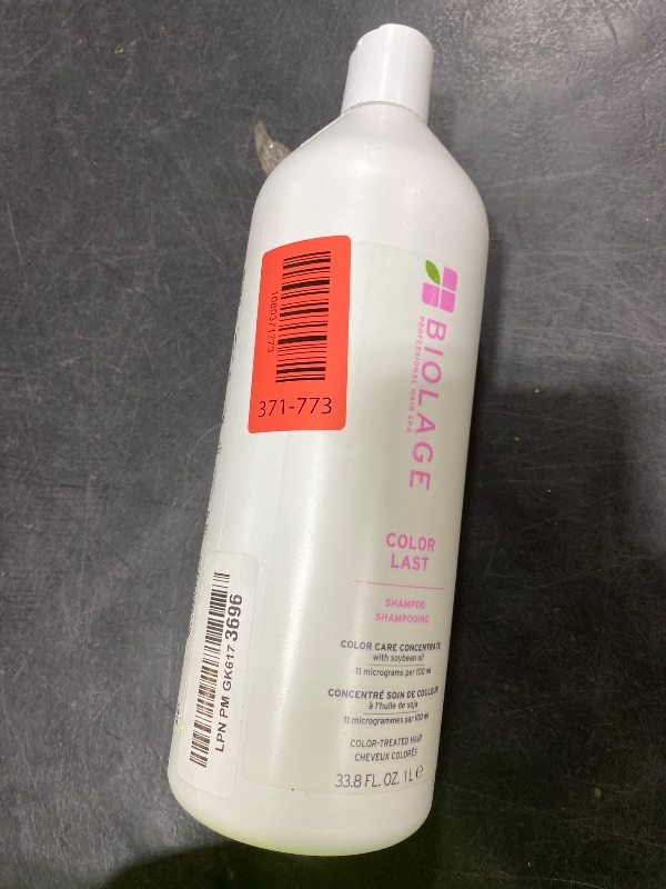 Photo 1 of Biolage Color Last Shampoo - For Color-Treated Hair, Nourishes, Strengthens, Hydrates and Adds Shine, Soybean Oil & Stearic Acid, Paraben & Mineral Oil-Free, Vegan, 33.8 Fl Oz