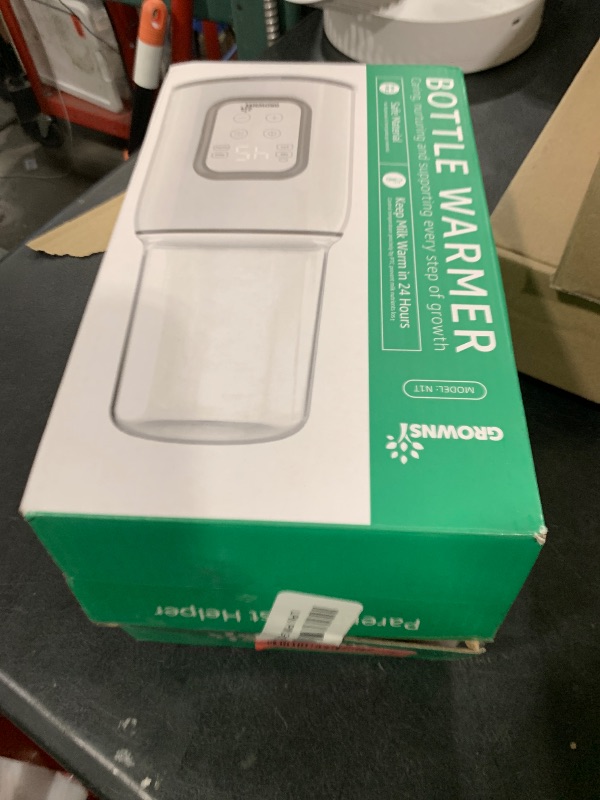 Photo 1 of Grownsy 8-in-1 OG Fast Bottle Warmer with Timer, Green