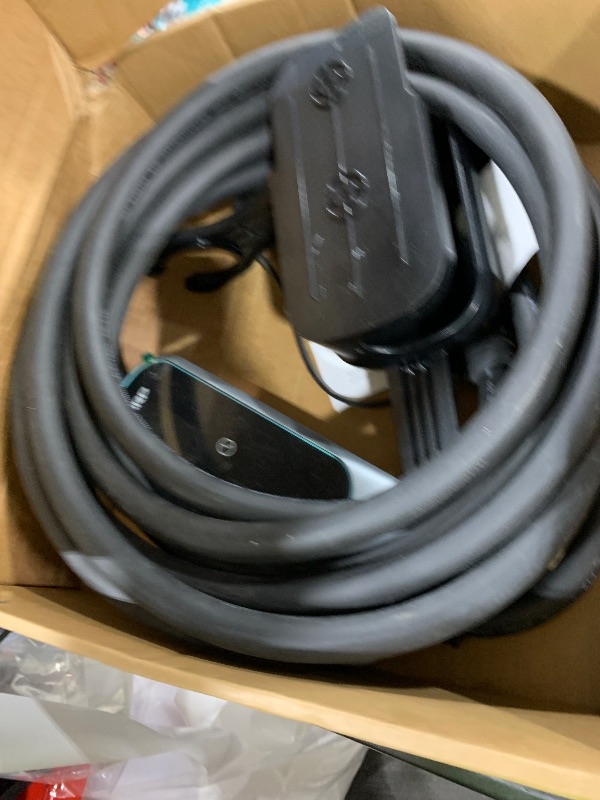 Photo 1 of ELEGRP Level 2 EV Charger 40Amp, J1772 Portable Electric Car Charger, 240V NEMA 14-50 Plug, ETL Certified with 25FT Extension Cable