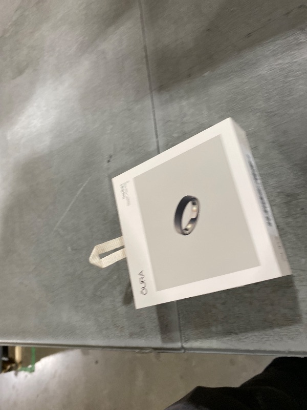 Photo 1 of Oura Ring 5 - Stealth - Size 8 - World’s Smallest Smart Ring - Sleep, Activity, Women’s Health, AI Advisor, 1 Week of Battery Life, Size Before You Buy, Android & iOS Compatible