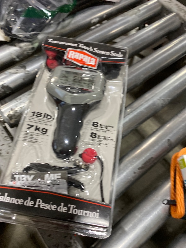 Photo 1 of Rapala Touch Screen Digital Fish Scale, 15 lb Tournament Scale