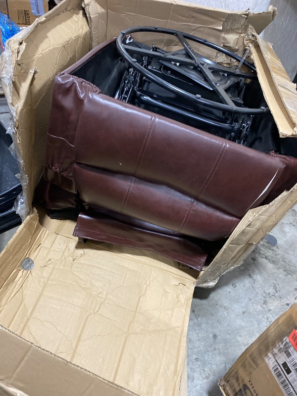 Photo 1 of LEATHER RECLINER ROCKING CHAIR