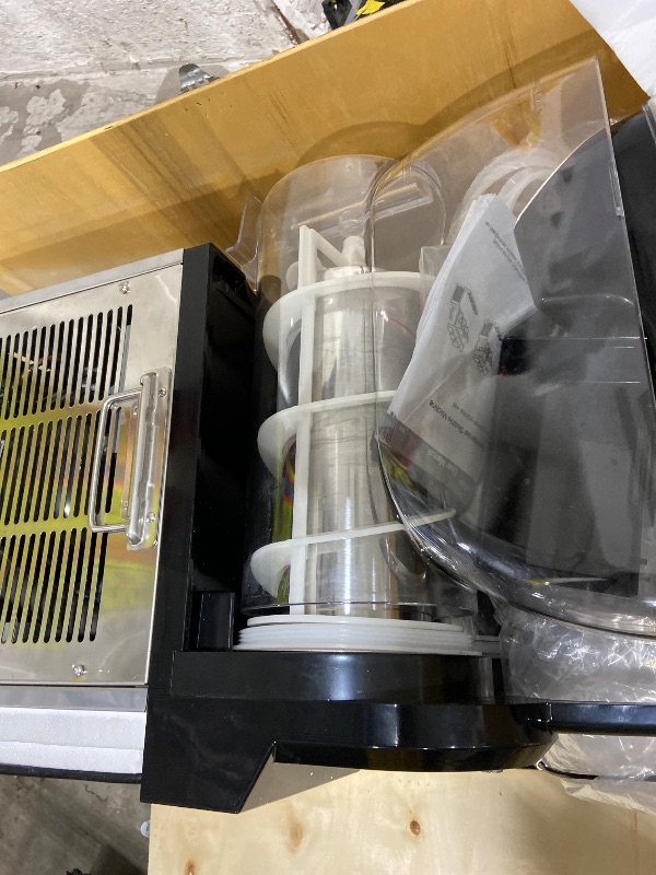 Photo 1 of 30L Commercial Slushie Machine, 2-Tank Frozen Drink Maker for Margarita