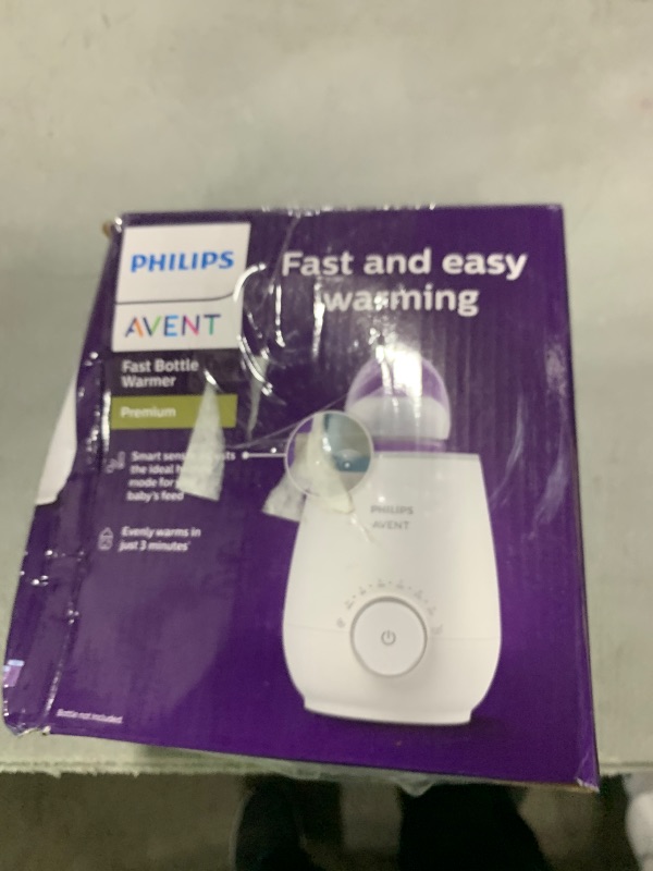 Photo 1 of Philips Avent Premium Fast Bottle Warmer with Smart Temperature Control