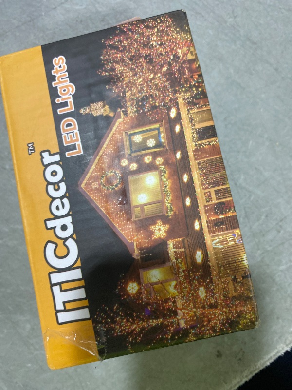 Photo 1 of ITICdecor 50 LED Solar String Lights (Red White & Blue)