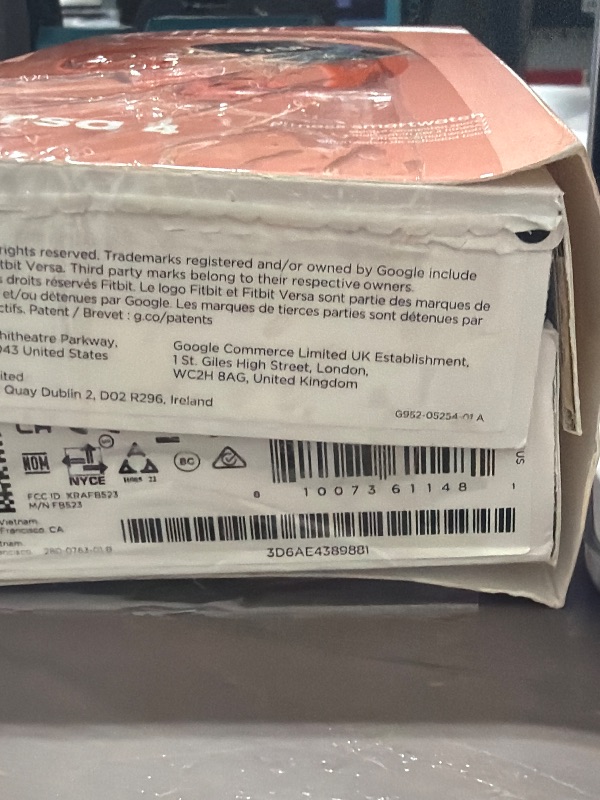 Photo 1 of Fitbit Versa 4 Fitness Smartwatch with Daily Readiness - 3-Month Google Health Premium Membership Included - GPS, 24/7 Heart Rate, 40+ Exercise Modes, Sleep Tracking - Pink Sand/Copper Rose