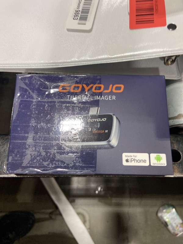 Photo 1 of GOYOJO Thermal Imaging Camera for Android/iphone 15/16/17 iOS Series 192x192 IR Resolution– Water Leak Detection HVAC Electrical Plumbing, Automotive Repair, Home Inspection, DIY-USB-C Infrared Imager