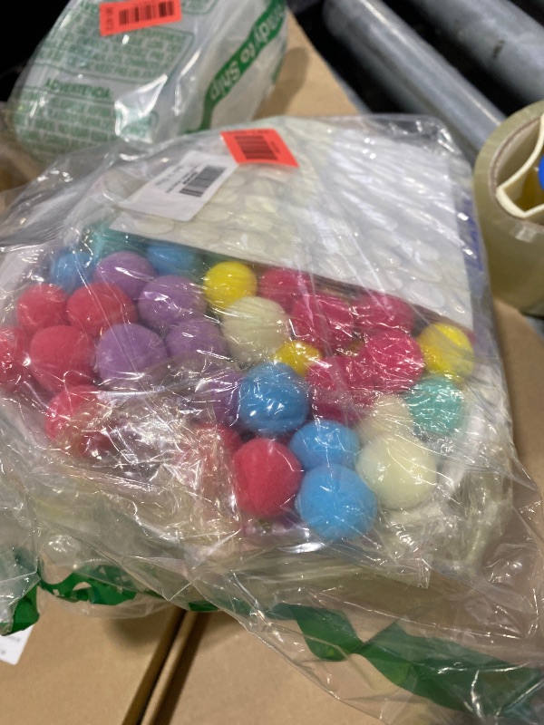 Photo 1 of 24 Sets DIY White Baseball Cap Bulk for Kids Blank Baseball Caps Include 24 Hats 24 Color Pens 140 Multicolored Pompoms 8 Sheets Stickers for Birthday Party Painting Activity (White)