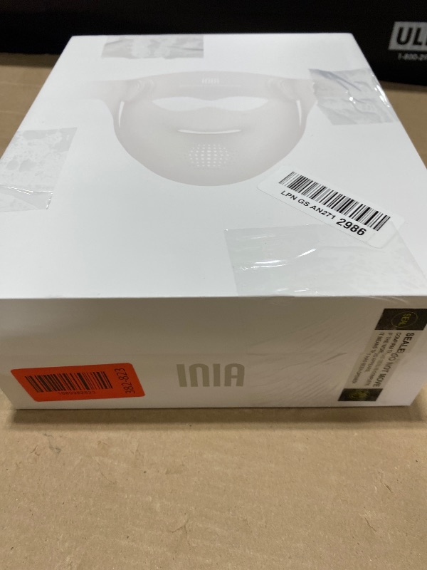 Photo 1 of INIA GLOW 4D Wireless Red Light Therapy Mask for Face, Dual NIR, 320 LEDs