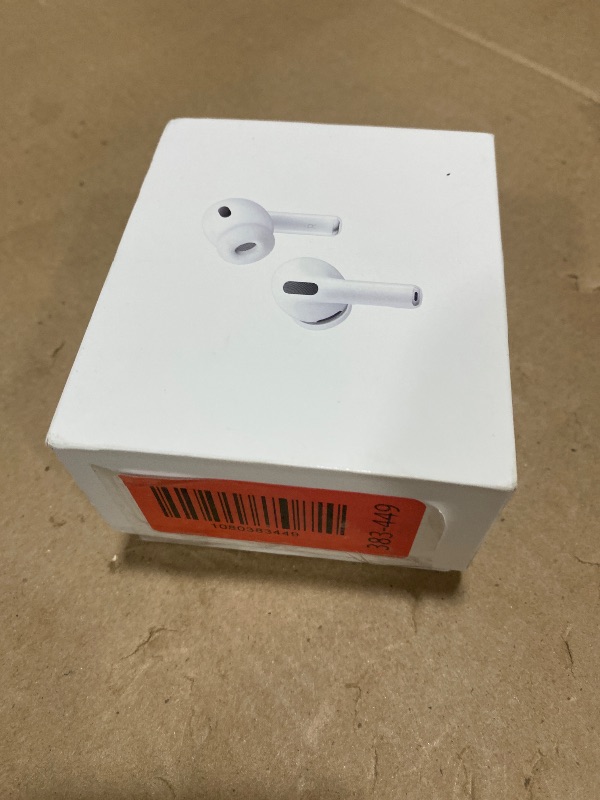 View 4 of Apple AirPods Pro 3 Wireless Earbuds, Active Noise Cancellation, Live Translation, Heart Rate Sensing, Hearing Aid Feature, Bluetooth Headphones, Spatial Audio, High-Fidelity Sound, USB-C Charging