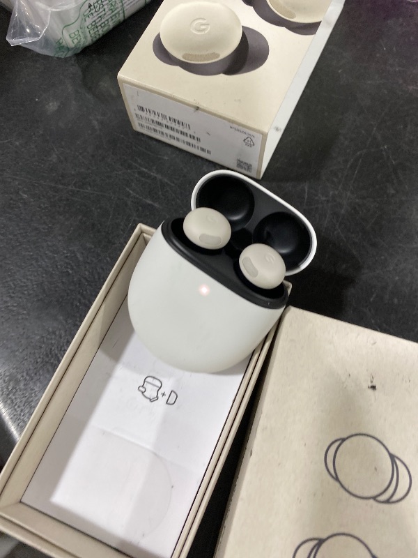 Photo 1 of Google Pixel Buds Pro 2 - Wireless Earbuds with Noise Cancellation – Bluetooth Headphones - Porcelain