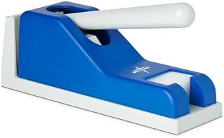 Photo 1 of Medline Pill Crusher, 50 Pill Pouches Included, Ergonomic Design, Easily Crushes Medication Without Strain, Hygienic Cross-Contamination Protective Pouches, Blue, 1 EA