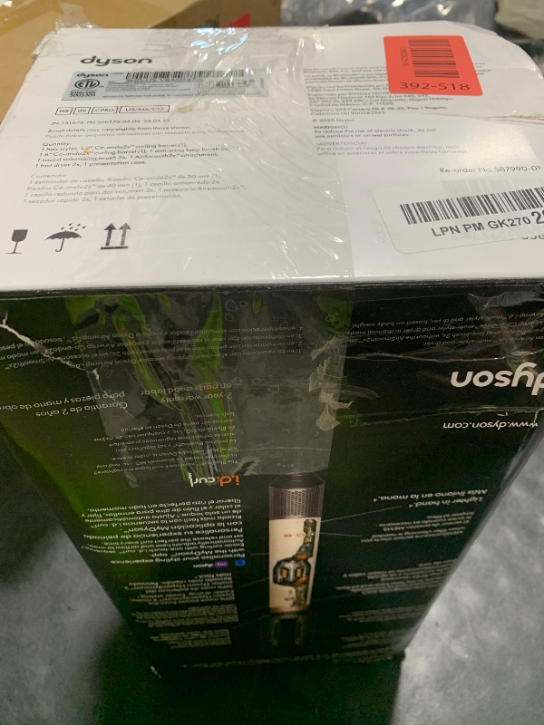 Photo 1 of Dyson Airwrap Co-anda2x Multi-Styler and Dryer Straight+Wavy in Ceramic Pink