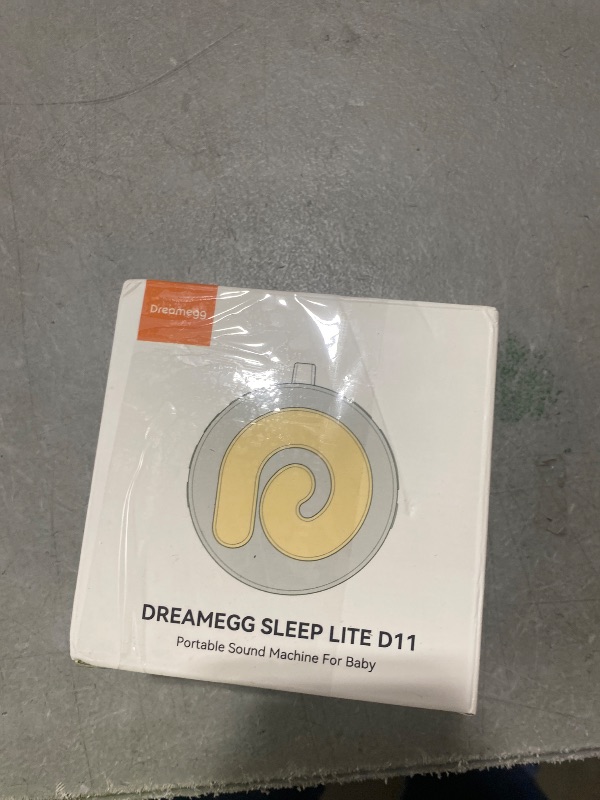 Photo 1 of Dreamegg Portable Sound Machine Baby - D11 White Noise Machine for Baby Sleeping with Night Light, White Noise, Lullaby, Nature Sounds, Child Lock, USB Rechargeable Sound Machine for Travel Nursery