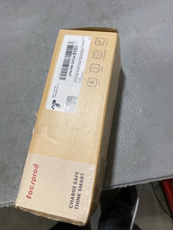 Photo 1 of FOCSPROD for Tesla to J1772 Charger Adapter, Max 60A 250V for NACS to J1772 Electric Vehicles Charging Adapter Compatible with Tesla Mobile/Wall Connectors, Destination Chargers -UL 2252