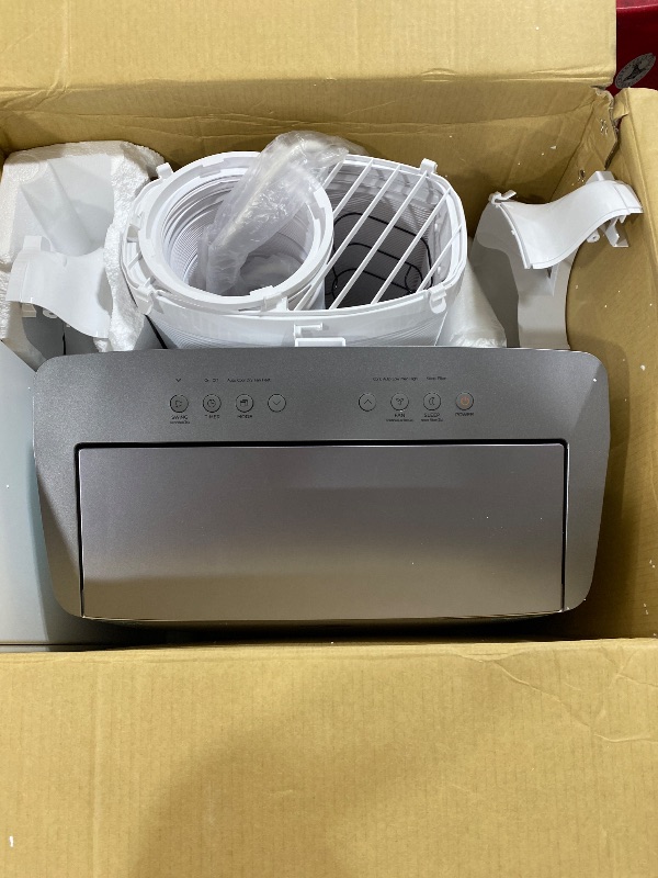 Photo 1 of Whynter ARC-1230WNH2 NEX Inverter Dual Hose Portable Air Conditioner, 14000 BTU (12000 SACC) Heater, Dehumidifier & Fan, Smart Wi-Fi, Up to 600 sq ft, White, with 2 Activated Carbon Filters