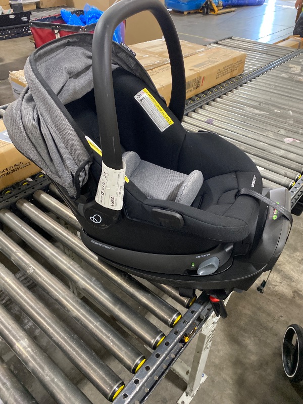 Photo 1 of Evenflo Shyft Intuiti Travel System with Revolve180 LiteMax™ NXT Rotating Rear-Facing Lightweight Preemie and Infant Car Seat 3-30 lbs. (Fossil Gray)