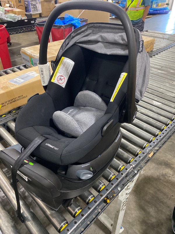 Photo 1 of Evenflo Shyft Intuiti Travel System with Revolve180 LiteMax™ NXT Rotating Rear-Facing Lightweight Preemie and Infant Car Seat 3-30 lbs. (Fossil Gray)