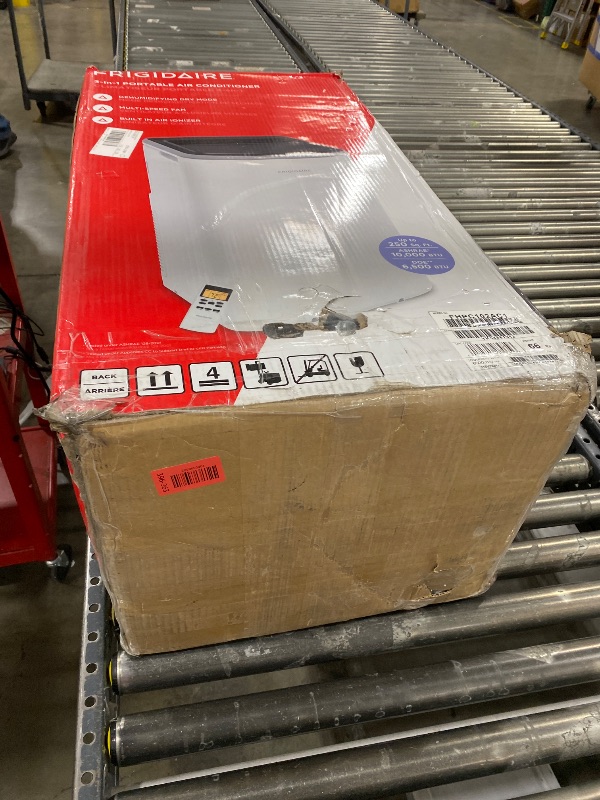 Photo 1 of DOES NOT COOL ******* Frigidaire 3-in-1 Portable Room Air Conditioner 10,000 BTU (ASHRAE) / 6,500 BTU (DOE), Cools Up to 450 Sq. Ft., Quiet Operation, Dehumidifying Dry Mode, White