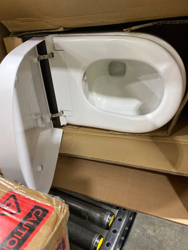 View 3 of WOODBRIDGE Bidet Smart Toilet with Ultra-quiet&Quick Flush,1000g MaP Flush Score,Foam Shield,ADA Comfort Height,Auto Open/Close,Blackout Flush,Ambient Light,Heated Seat with Fragrance System,GT076