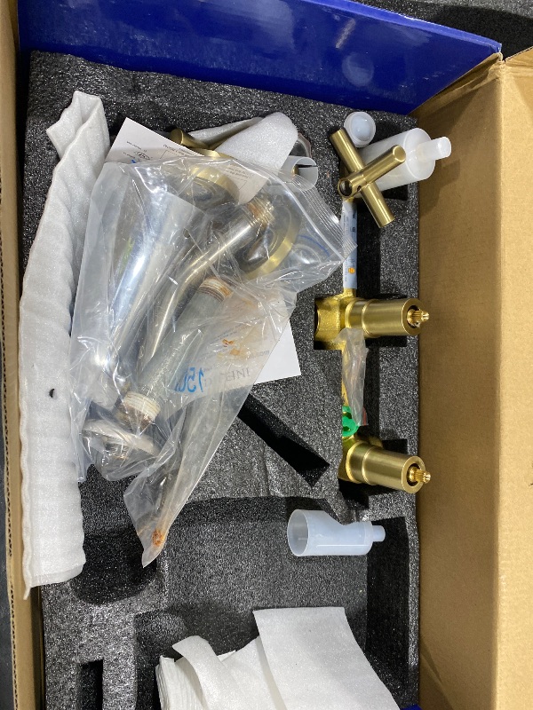 Photo 1 of FOR PARTS ONLY - Bathtub Shower Faucet Combo Set Shower System Complete Tub and Shower Trim Kit Shower