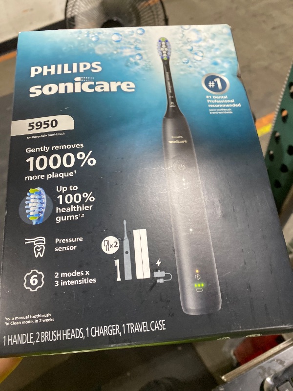 Photo 1 of Philips Sonicare 7300 Series Electric Toothbrush - Next-Generation Sonicare Technology, Pressure Sensor, 12 Brushing Settings, SmarTimer, BrushPacer, 21-Day Runtime, Travel Case, White, HX7420/07