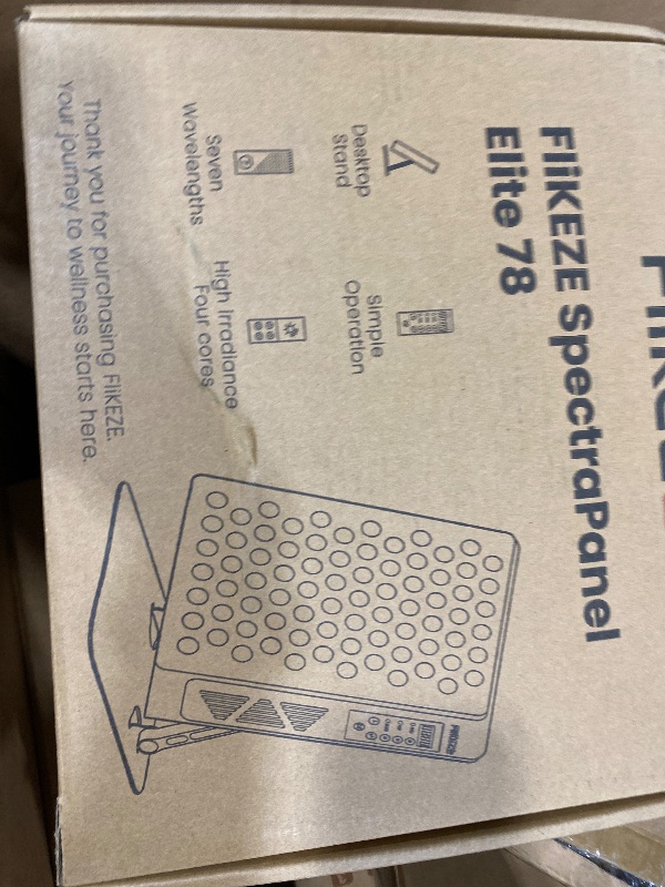 Photo 1 of FLIKEZE Red Light Therapy Panel for Full Body Face 3+4 Chips 7 Wavements