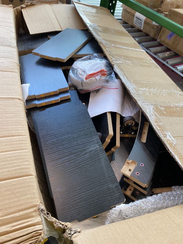 Photo 1 of [PARTIAL SET: MISSING SEVERAL PARTS] VEVOR Cat Exercise Wheel, 48 in Wooden Cat Running Wheel for Indoor Cats up to 28 lbs, Cats Treadmill with Carpeted Runway & Locking Mechanism, Quiet Kitten Sport Toys for Pets Fitness & Health, Black