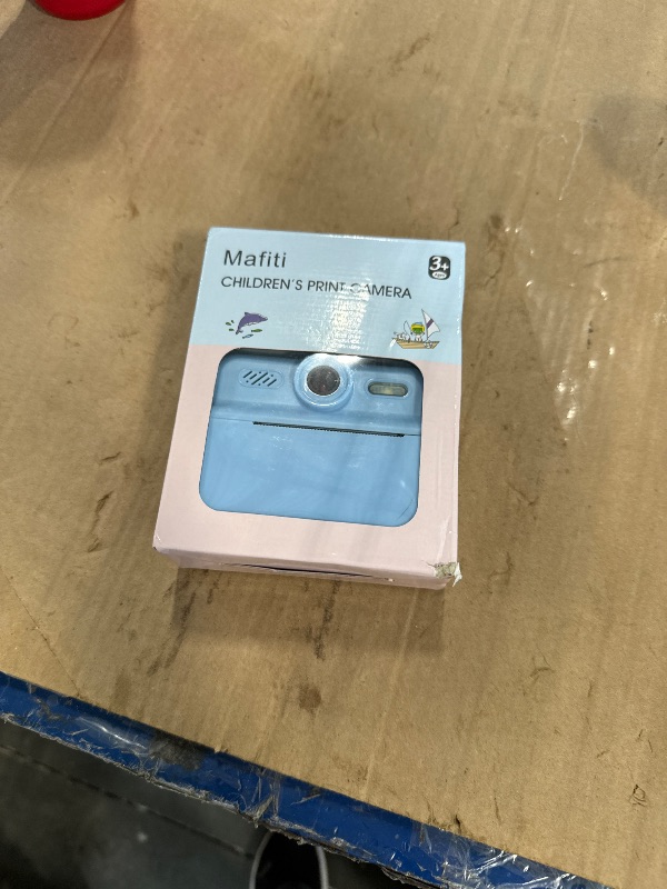 Photo 1 of ***BROKEN, SOLD FOR PARTS*** Mafiti Kids Camera Instant Print, 48MP Digital Camera Selfie 1080P Video with 32G TF Card, Toys Gifts for Girls Boys Aged 3-12 for Christmas/Birthday/Holiday (Blue)