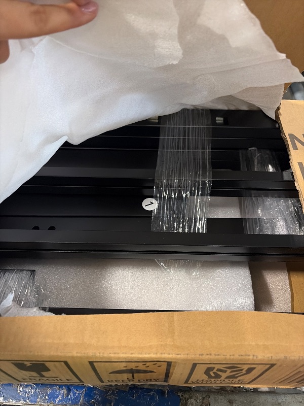 Photo 1 of ****CHECKED 8/2/25 - SOLD AS IS/ NO RETURNS - SALE FINAL - FOR PARTS ONLY****Bunk Bed,Bunk Bed Twin Over Twin with Power Outlet and LED Lights,Black