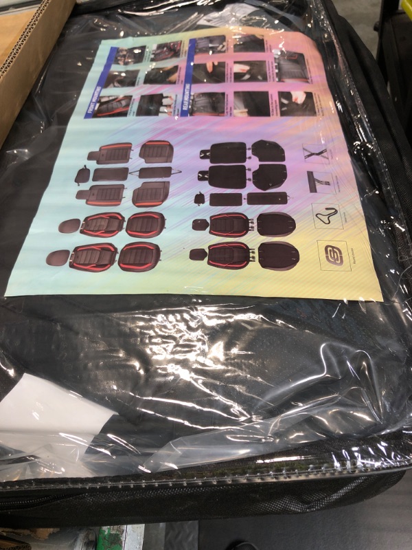 Photo 1 of ***SIMILAR***
Front Set | Waterproof Faux Leather,Scratch-Resistant,Easy to Install,Airbag Compatible,Fully Wrapped,Car Seat Covers,Redline