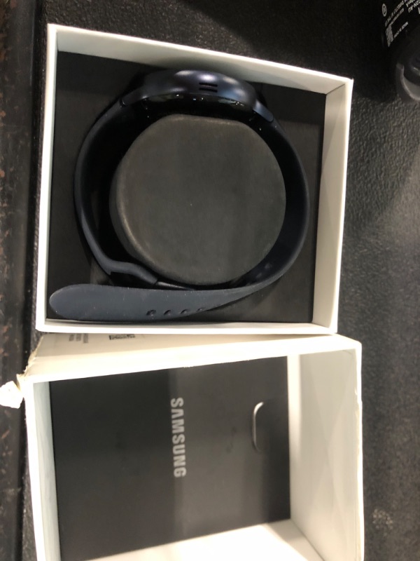 View 3 of **View Clerk Notes**SAMSUNG Galaxy Watch Active 2 Smart Watch 44mm US Version GPS Bluetooth Advanced Health Monitoring Fitness Tracking Long-Lasting Battery, Aqua Black