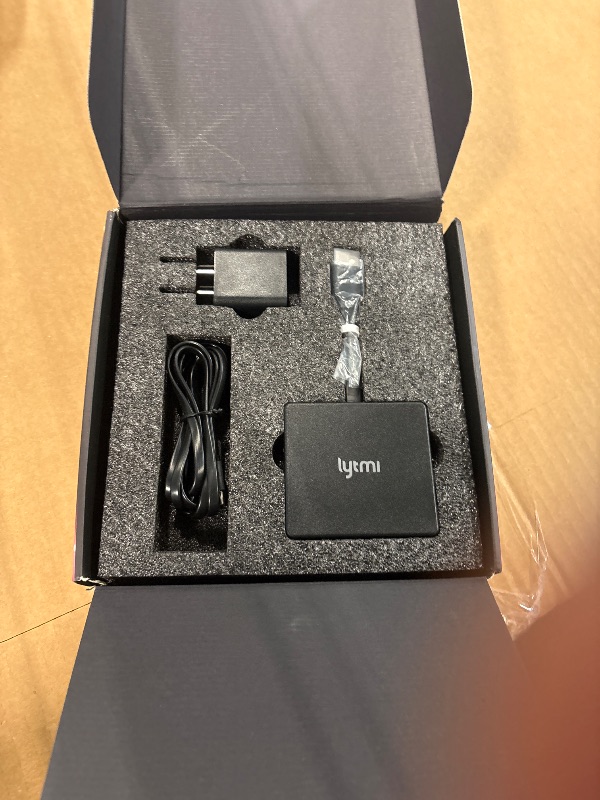 Photo 1 of ***BROKEN, SOLD FOR PARTS*** Lytmi TV LED Backlight with HDMI 2.0 Sync Stick Immersive RGBIC Backlight for 25-55 inch TVs Plug and Play Cuttable TV Light Strips Sync TV Lights for Games Music Movies, Multicolor