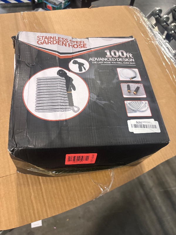 Photo 1 of *See Clerk Notes*Tuzoc Garden Hose 100FT Stainless Steel