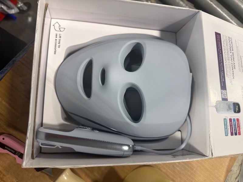 View 3 of Shark CryoGlow LED Face Mask in Blue Frost, FW312