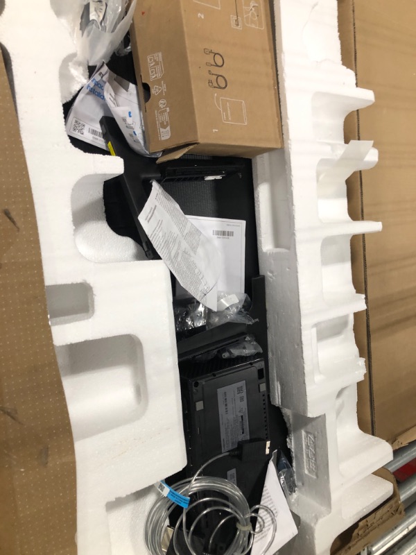 Photo 1 of ***Damaged Screen Sold for Parts*****Samsung 43-Inch Class The Frame LS03F 4K QLED Smart TV (2025 Model) Slim Fit Wall Mount, Modern Frame Design, NQ4 AI Gen2 Processor, Art Mode, Artful Picture Quality, Samsung Vision AI, Alexa Built-in